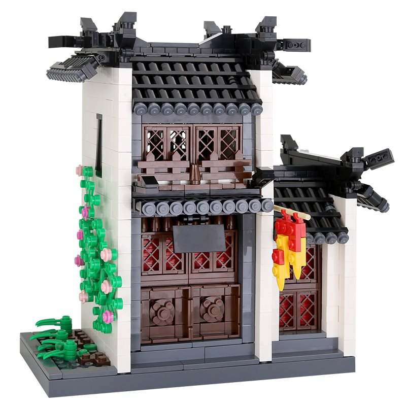 The garret  of hui-style architecture
