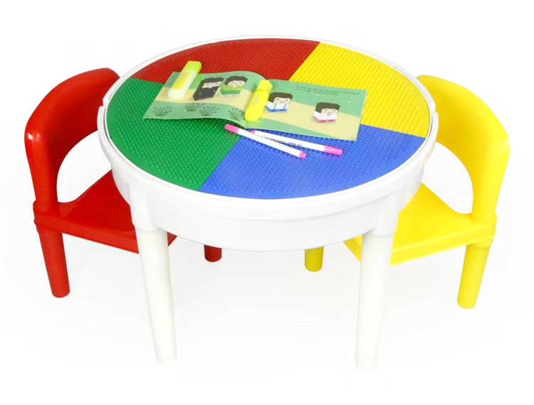 Building Blocks Table&300pcs Basic building blocks