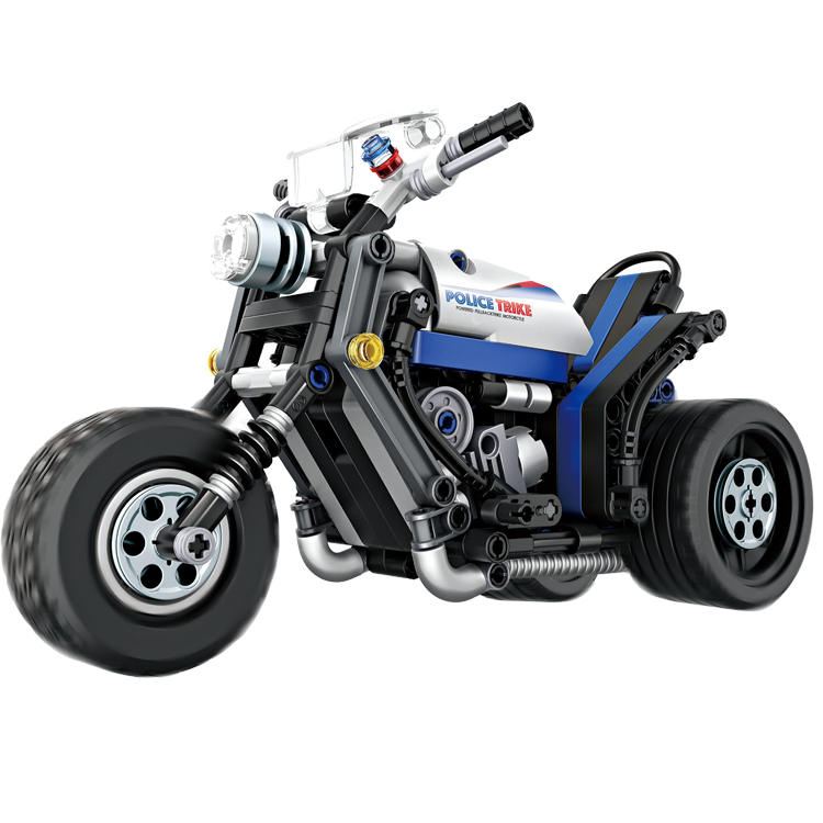 MecFactor：Powered Pullback Police Trike