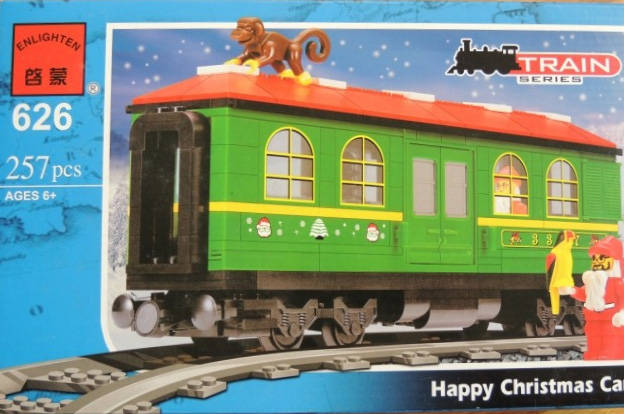 Train:Happy Christmas Car