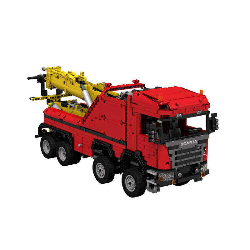 Scania 8x8 Extreme tow truck