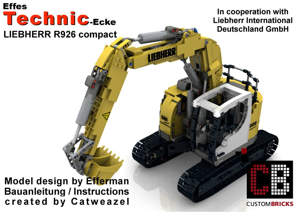 Custom RC LIEBHERR 926 compact excuvator
