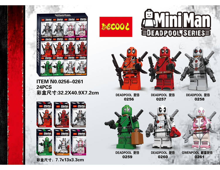 MiniMan Deadpool Series