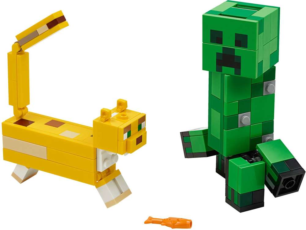 Creeper with Ocelot