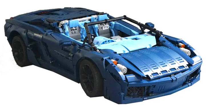 The PF Tribute: A convertible supercar