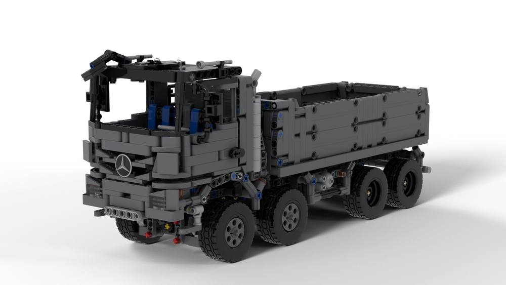Lego Technic 8x4 Mercedes Actros Dump Truck