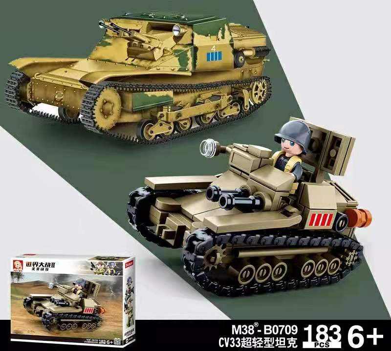 世界大战II北非战役:CV33超轻型坦克