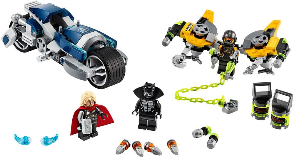 Avengers Speeder Bike Attack