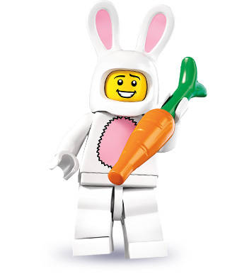 minifigures：Bunny Suit Guy