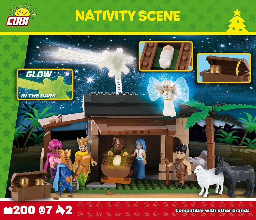 Nativity Scene 200 blocks