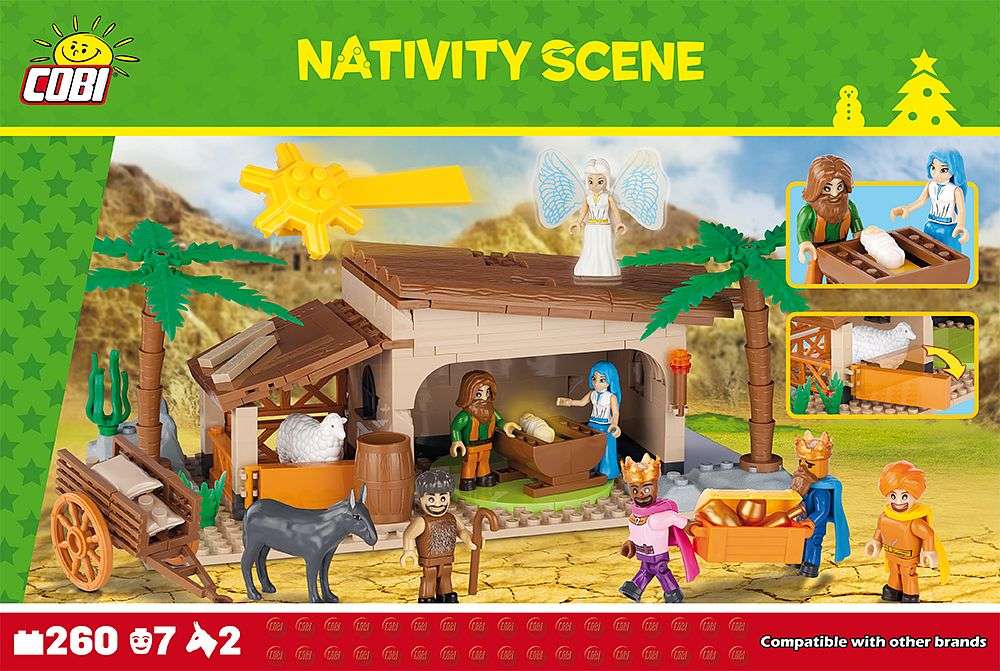 Nativity Scene 260 blocks