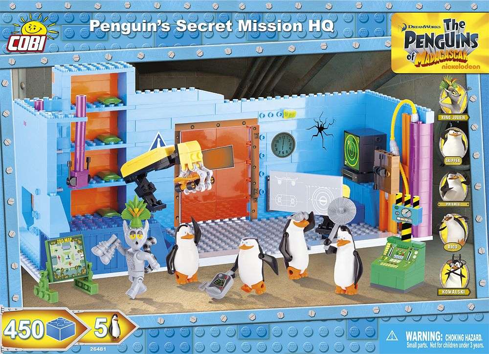 Penguin's Secret Mission HQ
