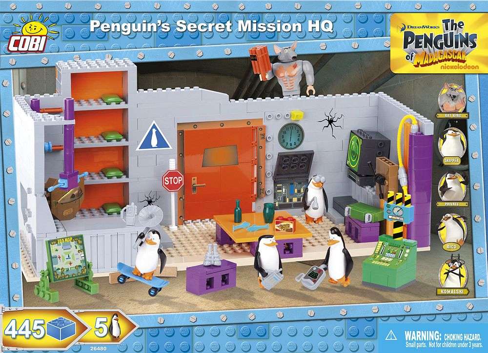 Penguin's Secret Mission HQ