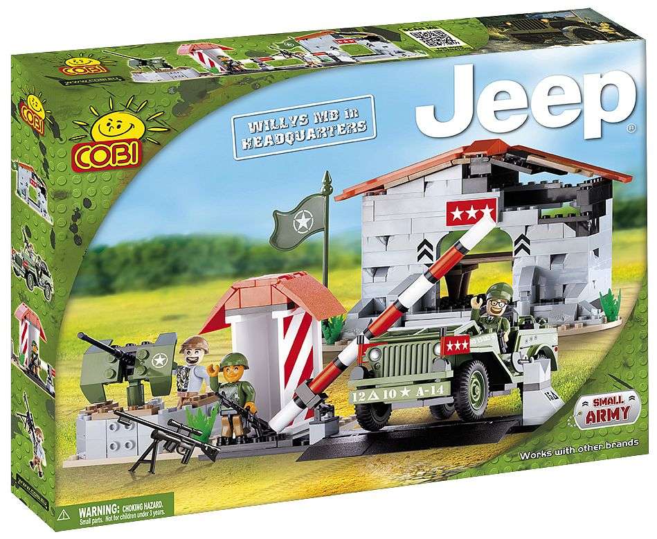 Jeep Willys MB with Headquarters