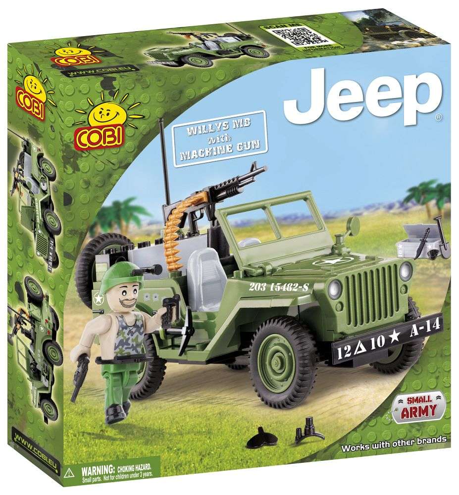 Willys MB with Machine Gun