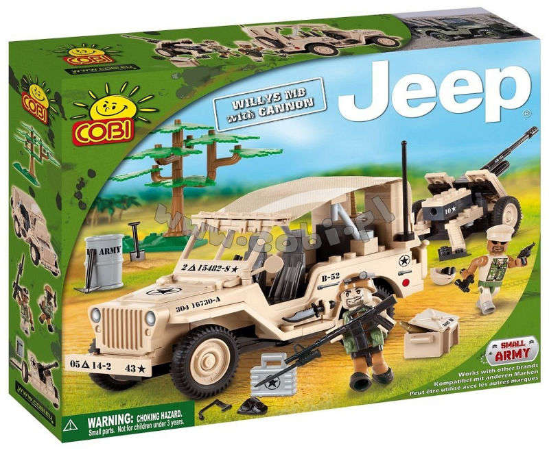Willys MB with Cannon (Desert)
