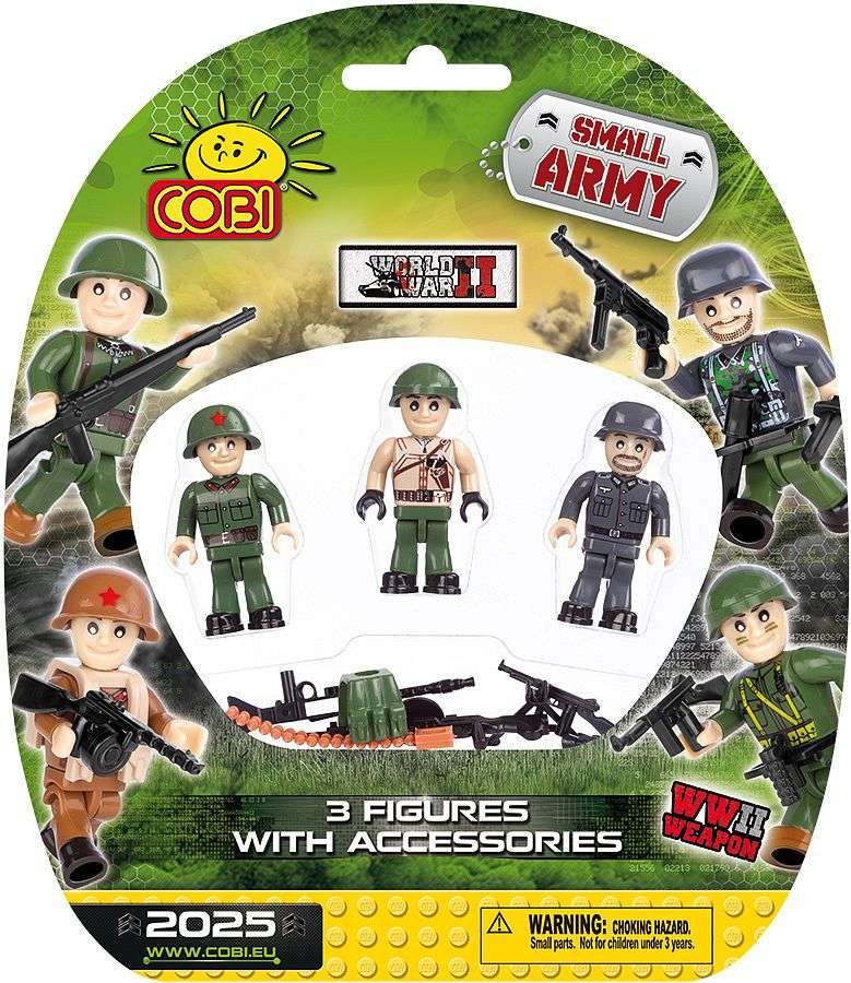 3 figures & accessories