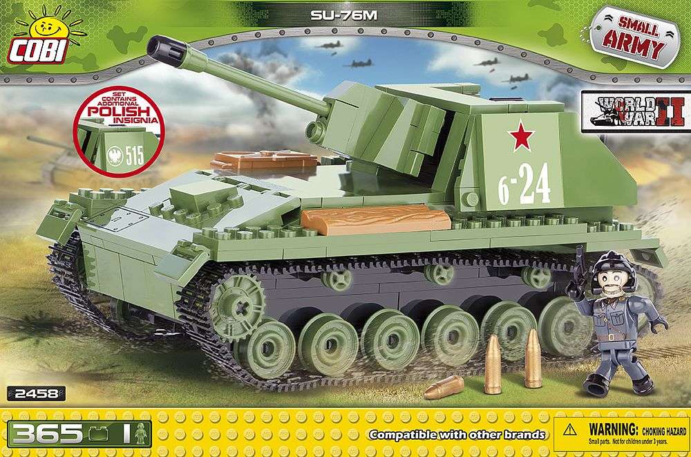 SU-76M - soviet self-propelled gun
