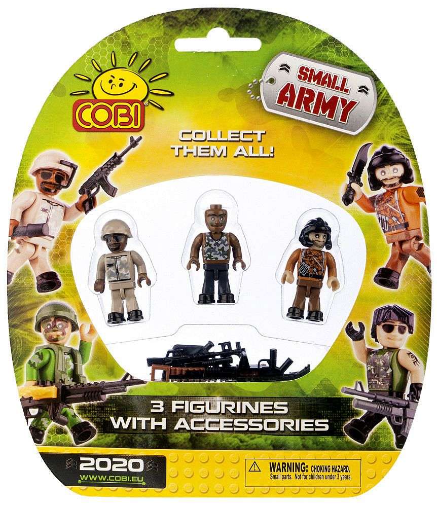 3 figurines & accessories