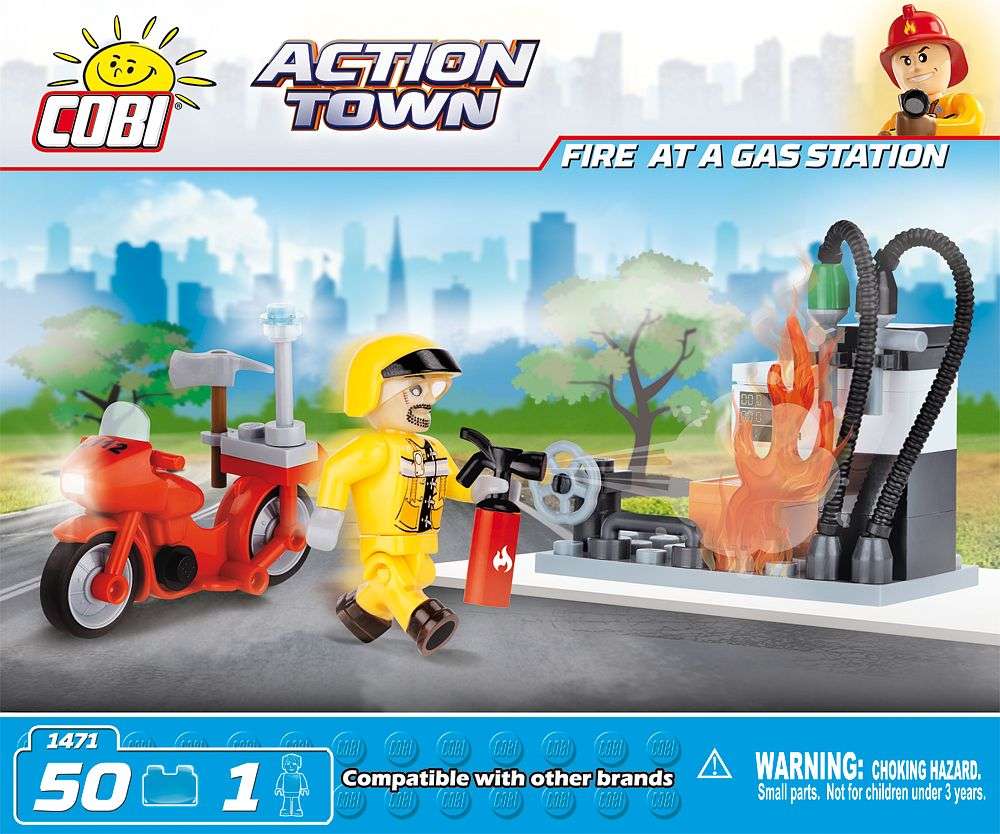 Fire at a Gas Station