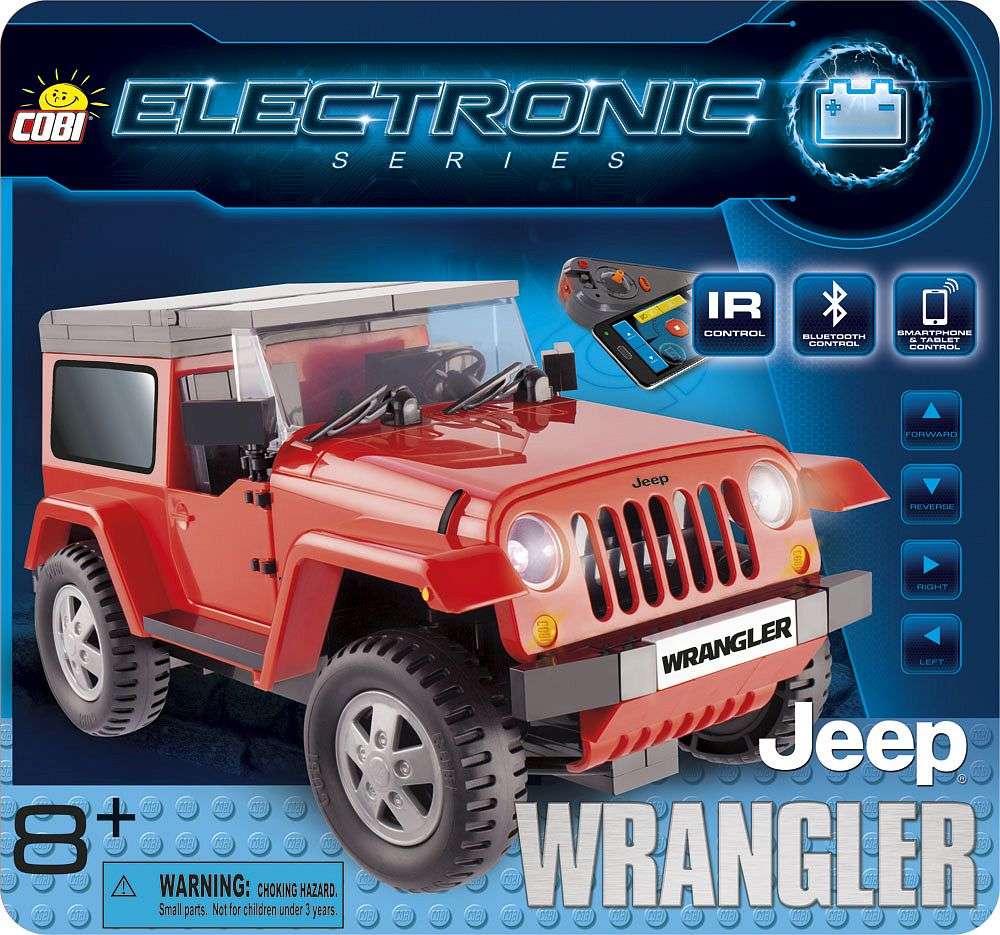 Jeep Wrangler (red, r/c)