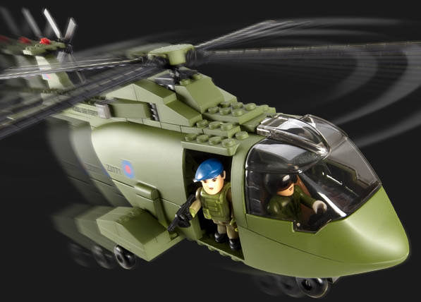 RAF Merlin Helicopter set