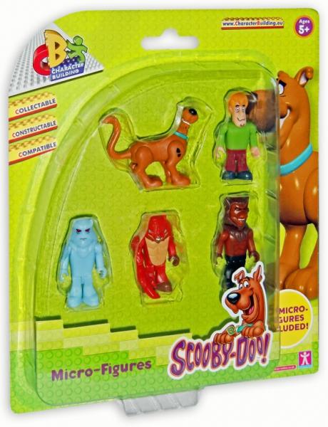 Scooby Doo Character Building 5 Micro Figure Pack - Set A