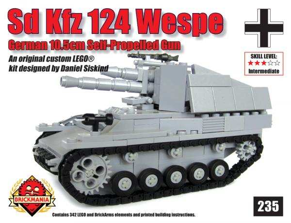 SdKfz 124 Wespe 10.5cm Self-Propelled Gun