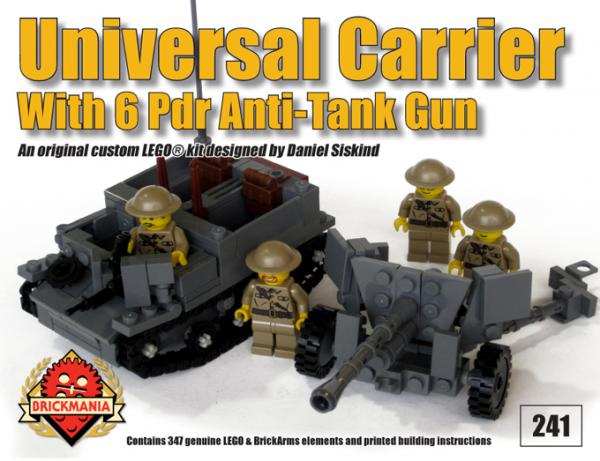 Universal Carrier with 6 Pounder