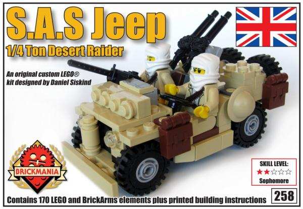 S.A.S. Jeep – 1/4 Ton Desert Raider