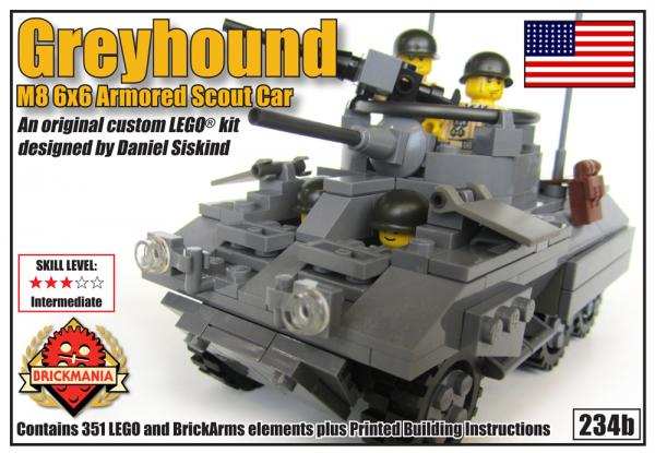 M8 "GREYHOUND" 6X6 LIGHT ARMORED SCOUT CAR