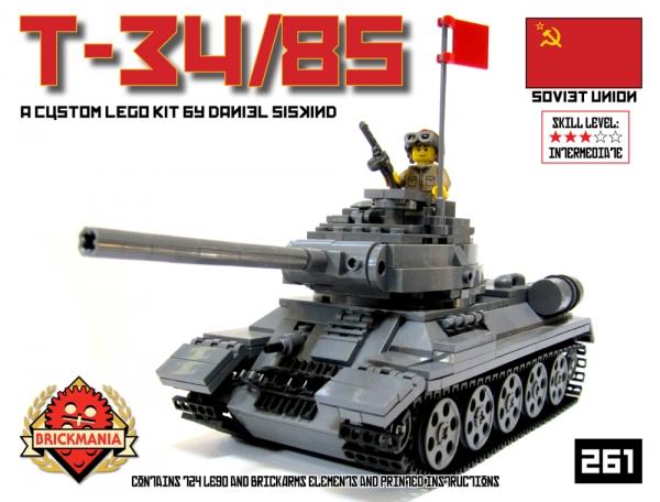 T-34/85 - Premium Building Kit