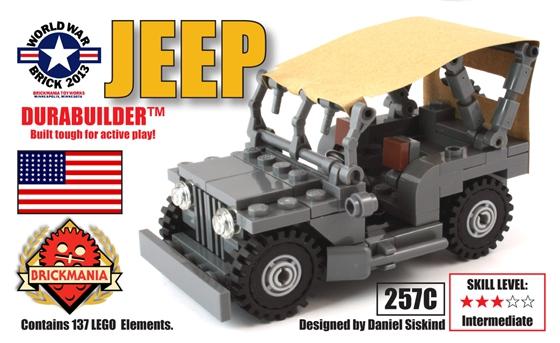 Jeep (World War Brick event kit)