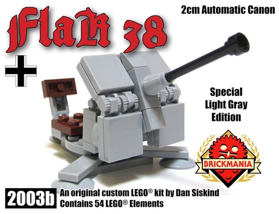 Flak 38 2cm Automatic Cannon – Light Gray