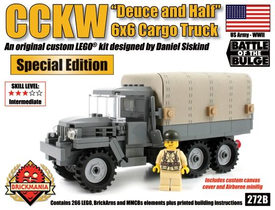 CCKW “Deuce and a Half” 6×6 Cargo Truck (Hard Top)