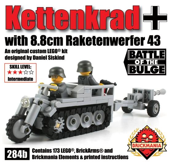 Kettenkrad with 8.8cm Raketnwerfer 43