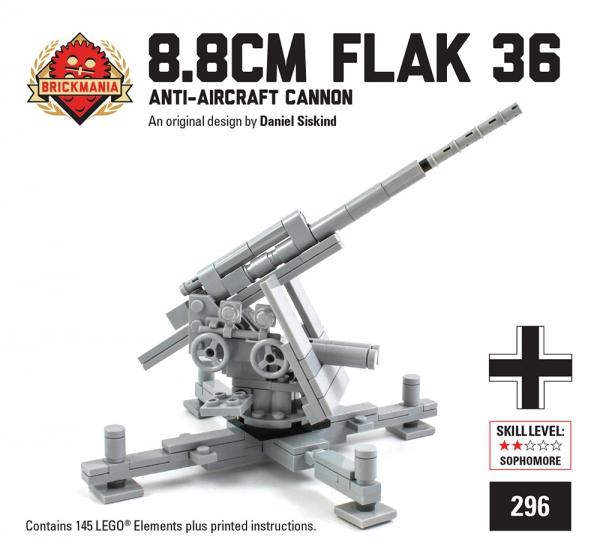 8.8cm Flak 36 Anti-Aircraft Cannon