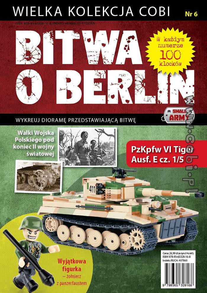 Battle of Berlin No. 10 PzKpfw VI Tiger Ausf. E (5/5)
