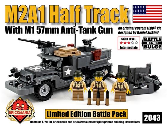 M2A1 Halftrack with M1 57mm Anti-Tank Gun