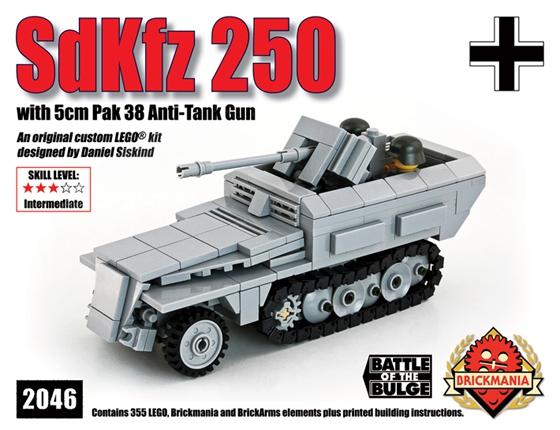 SdKfz 250 Lang Mit Pak 38 (“Pakwagen”)