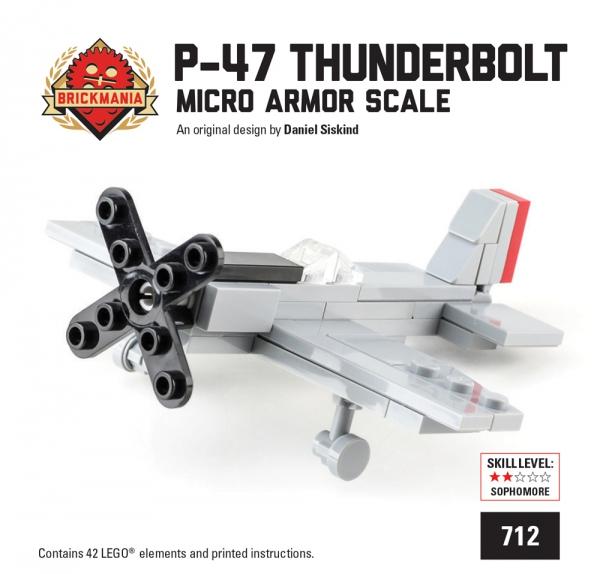 Mini-kit: P-47 Thunderbolt - American Fighter-Bomber