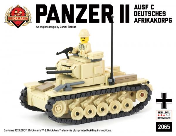 Panzer II Ausf C - Deutsches Afrikakorps Light Tank