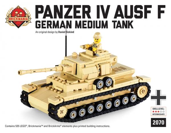 Panzer IV Ausf F Building Kit