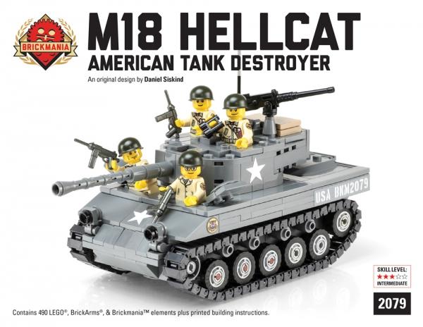 M18 Hellcat - American Tank Destroyer - Premium Black Box Kit