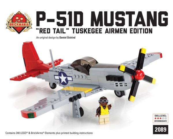 P-51D Mustang – “Red Tail” Tuskegee Airmen Edition