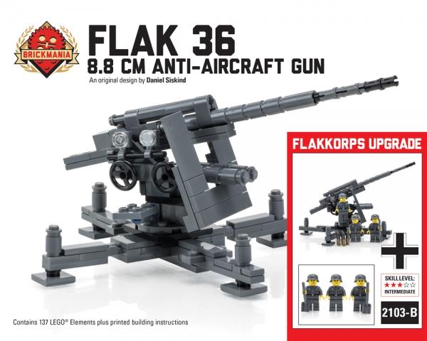 Flak 36 8.8 cm Anti-Aircraft Gun / Flakkorps Upgrade