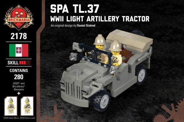 SPA TL.37 - WWII Light Artillery Tractor
