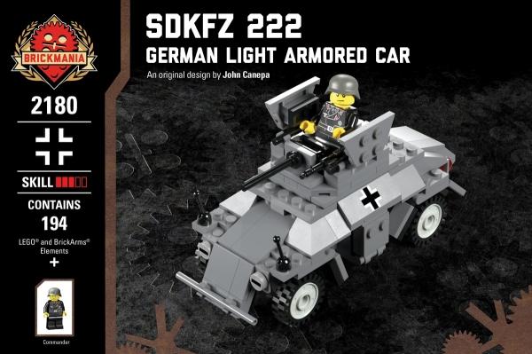 Sdkfz 222 - German Light Armored Car