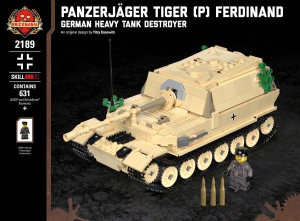 Panzerjäger Tiger (P) Ferdinand - German Heavy Tank Destroyer