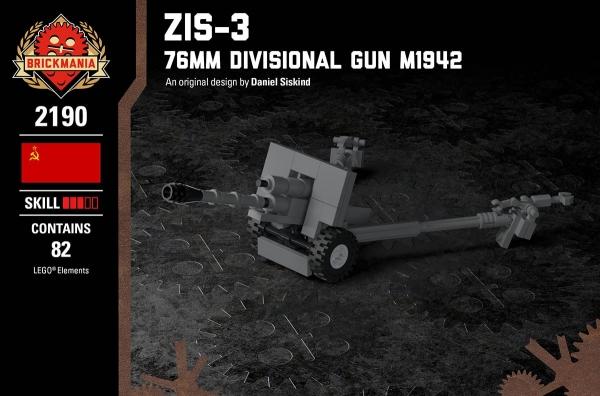 ZiS-3 - 76mm Divisional Gun M1942